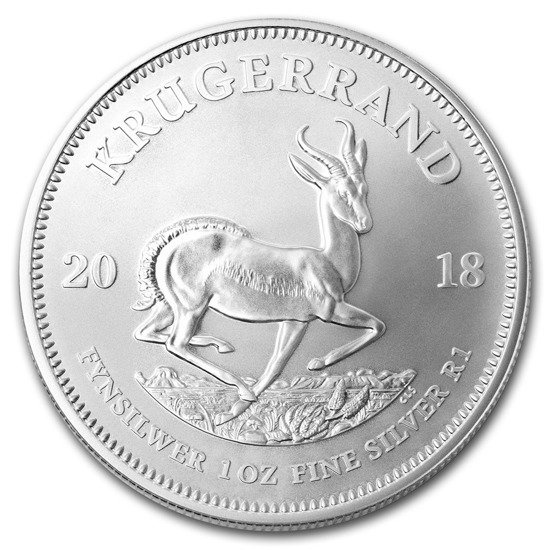 Krugerrand 1 uncja Srebra PAKIET 500 SZTUK