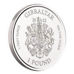 Gibraltar: War Elephant 1 uncja Srebra 2022