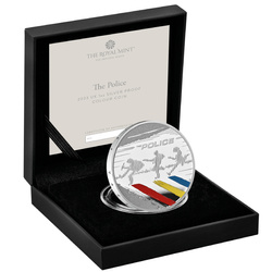 The Police kolorowany 1 uncja Srebra 2023 Proof