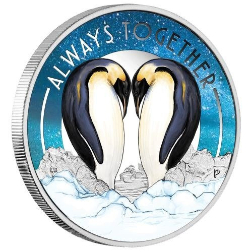 Moneta okolicznościowa. Zawsze Razem  1/2 uncji Srebra 2018