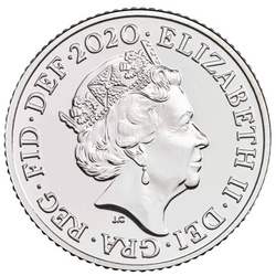 Zestaw 13 monet Miedzionikiel Wielka Brytania 2020