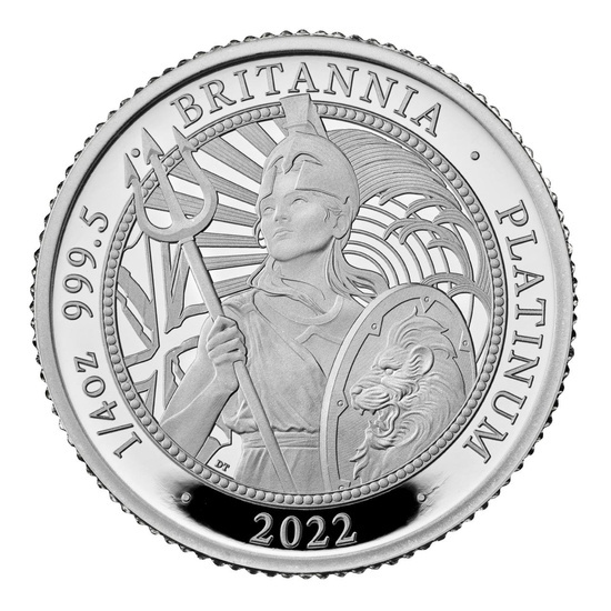 Britannia 1/4 uncji Platyny 2022 Proof