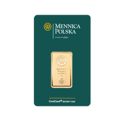 5 gramów Sztabka Złota Mennica Polska
