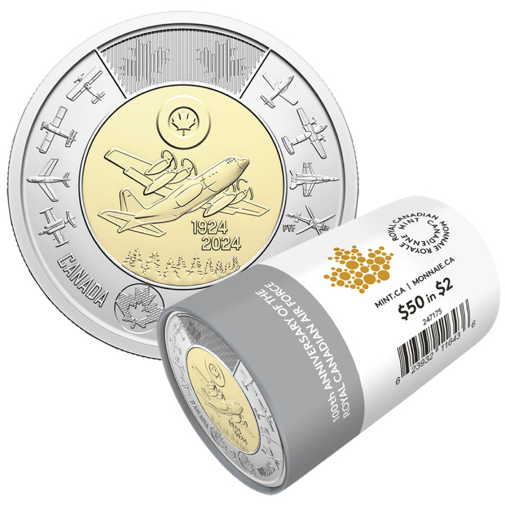 Canada: 100th Anniversary of the Royal Canadian Air Force $2 2024