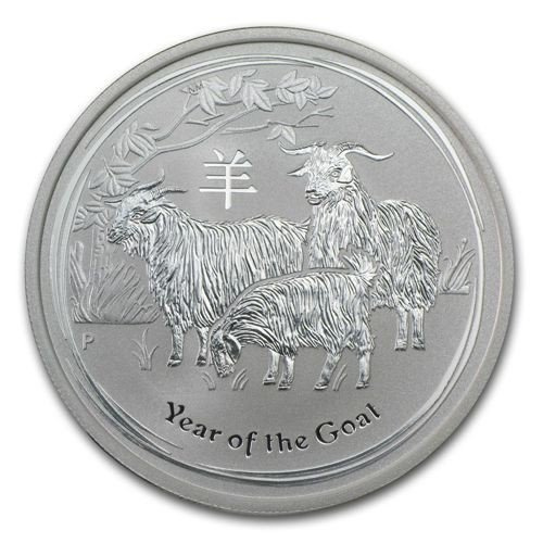 Lunar II: Rok Kozy 1000 gramów Srebra 2015
