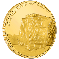 Niue: Star Wars - Sandcrawler 1/4 uncji Złota 2022 Proof