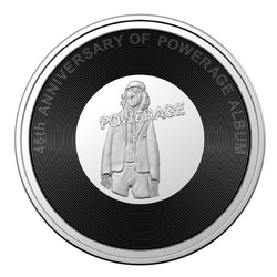 Zestaw 6 monet kolorowanych AC/DC 45. rocznica 2022/2023