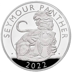 The Royal Tudor Beasts: Seymour Panther 2000 gramów Srebra 2022 Proof