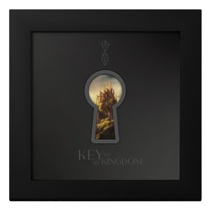 Cook Islands: Key to my Kingdom 1 uncja Srebra 2023 Ultra High Relief Antiqued Coin