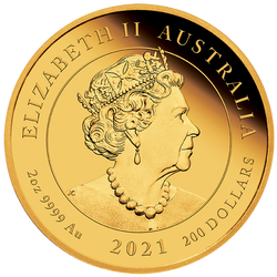 95. Urodziny Królowej Elżbiety II 2 uncje Złota 2021 Proof