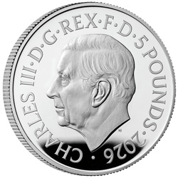 The Life of Queen Victoria £5 Srebro 2026 Proof