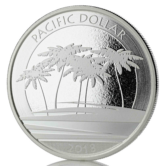 Fiji: Pacific Dollar 1 uncja Srebra 2018
