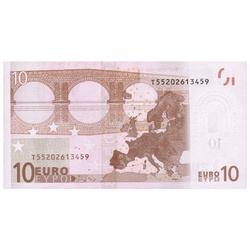 Banknot 10 Euro (10 EUR) UNC 100 sztuk 