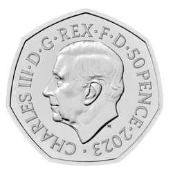 Zestaw 5 monet Wielka Brytania Miedzionikiel 2023 Commemorative Coin