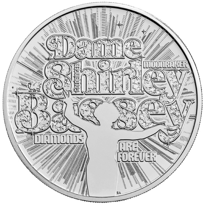 Dame Shirley Bassey £5 Miedzionikiel 2023