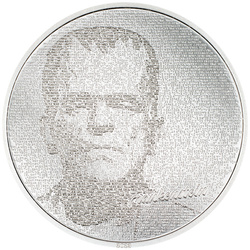 Cook Islands: Typefaces - Frankenstein 1 uncja Srebra 2023 Proof