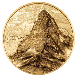 Switzerland: The Matterhorn 1 uncja Złota 2025 Proof 