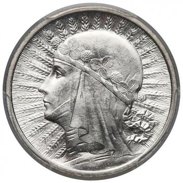Polska: "Głowa Kobiety" 2 zł Srebro Rożne Roczniki
