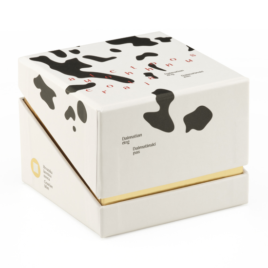 Croatia: Dalmatian Dog kolorowany 1 uncja Złota 2021