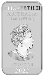 Sztabko Moneta Dragon 1 uncja Srebra 2022