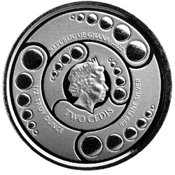 Zestaw Ghana: Alien 4 x 1/2 uncji Srebra 2022