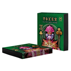 Sztabka Asturmint: Poker Cards - King of Clubs kolorowany 2 uncje Srebra 2024 Antique Finish