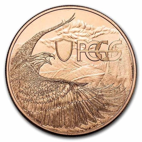 35. Rocznica PCGS 1 uncja Miedzi 2021