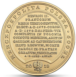 Skarby Stanisława Augusta – 500 ZŁ Henryk Walezy