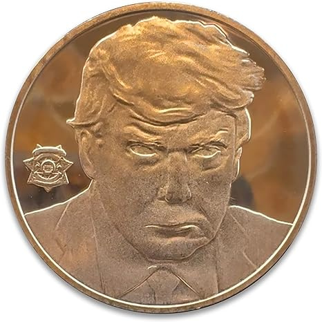 Trump Mugshot 1 uncja Miedzi