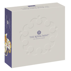 The Royal Tudor Beasts: The Yale of Beaufort 1 uncja Srebra 2023 Proof