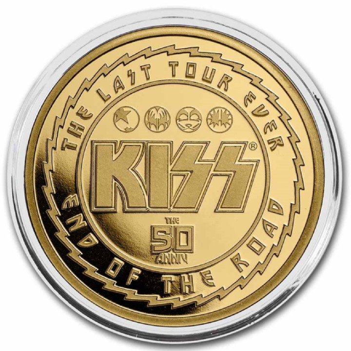 Niue: KISS 50th Anniversary 1 uncja Złota 2023