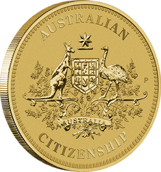 Australian Citizenship $1 Brąz Aluminiowy 2022