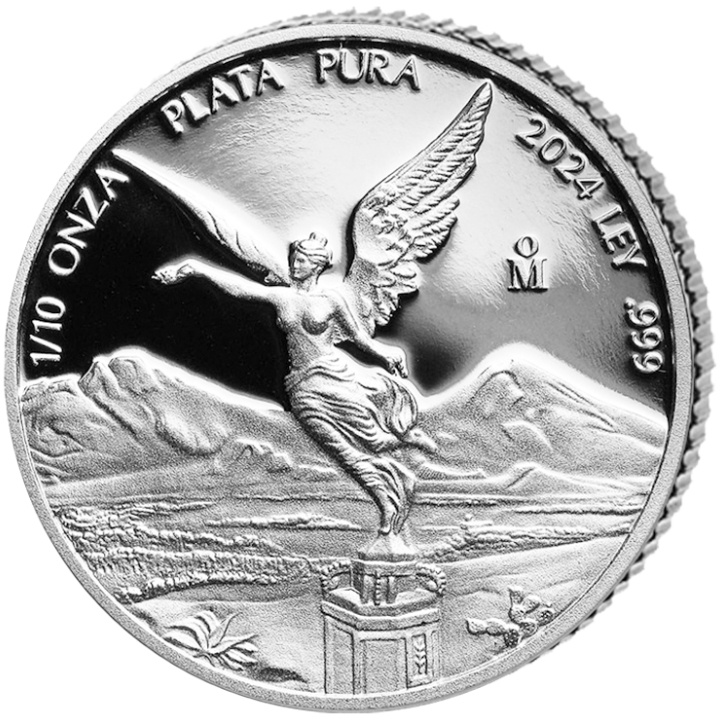 Mexican Libertad 1/10 uncji Srebra 2024 Proof