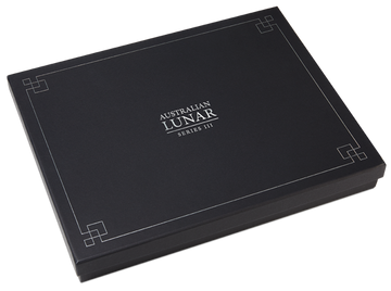 The Perth Mint: Kaseta Lunar III 12 x 1 uncja Srebra 