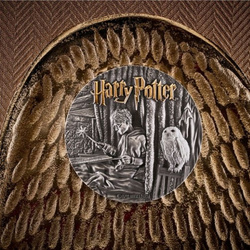Niue: Harry Potter i Więzień Azkabanu 200 g Srebra 2025 High Relief Antiqued Coin