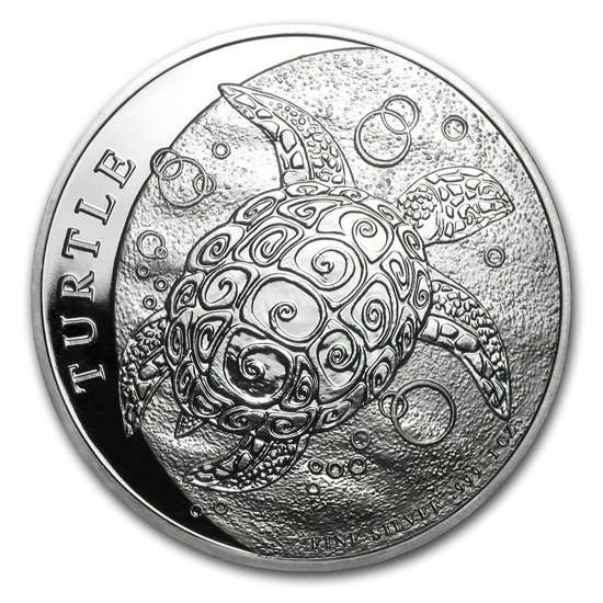 Niue Turtle 1 uncja Srebra 2015
