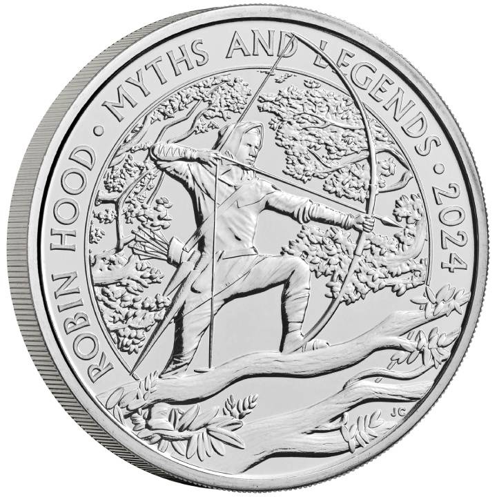 Myths & Legends: Robin Hood £5 Miedzionikiel 2024