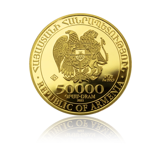 Arka Noego 1 uncja Złota 2021