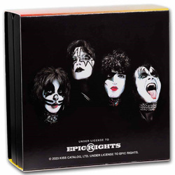 Niue: KISS 50th Anniversary 1 uncja Złota 2023 