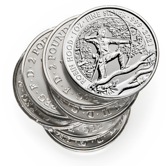 Myths & Legends: Robin Hood 1 uncja Srebra 2021