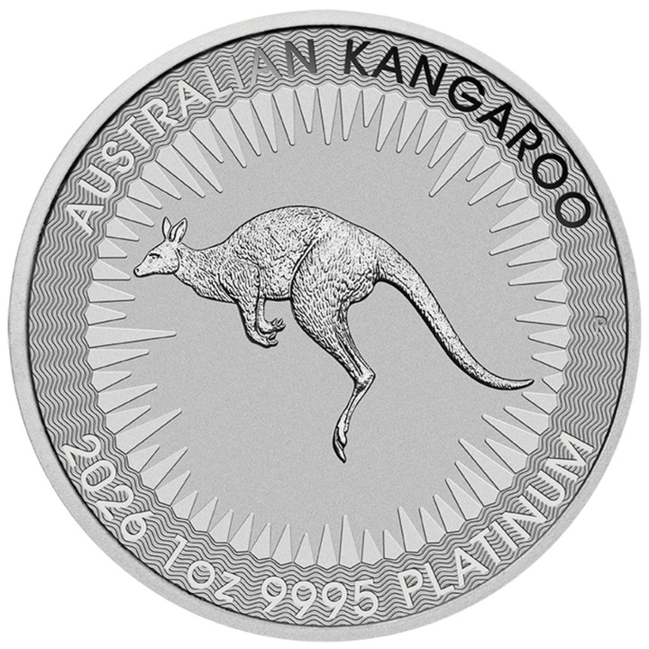Australijski Kangur 1 uncja Platyny 2026