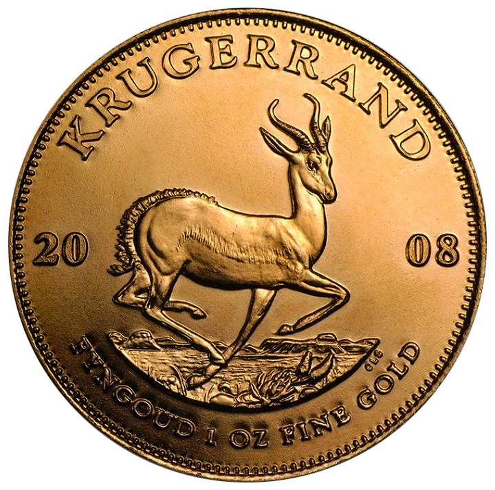 Krugerrand 1 uncja Złota Różne roczniki