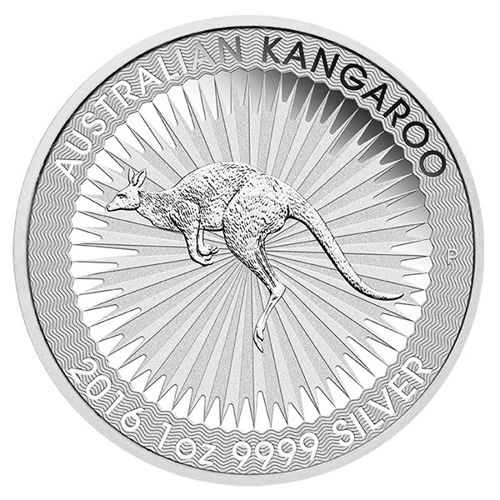 Australijski Kangur 1 uncja Srebra PAKIET 500 SZTUK