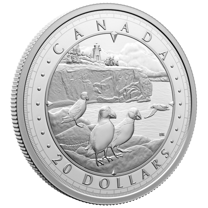 Canada: This Is Canada - Wondrous Waters "Atlantic Coast" $20 Srebro 2024 Proof