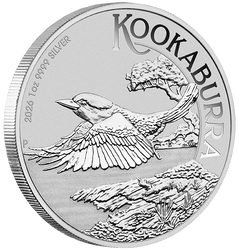 Kookaburra 1 uncja Srebra 2026