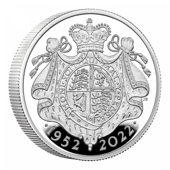 The Platinum Jubilee of Her Majesty The Queen 2 uncje Srebra 2022 Proof