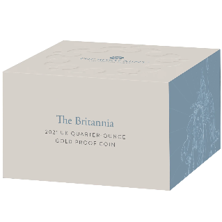 Britannia 1/4 uncji Złota 2021 Proof