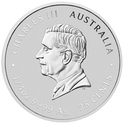 Perth Mint: Lunar III - Rok Węża kolorowany 1/4 uncji Srebra 2025 (Sydney Money Expo Anda Special)
