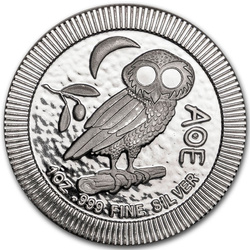 Ateńska Sowa 1 uncja Srebra 2020