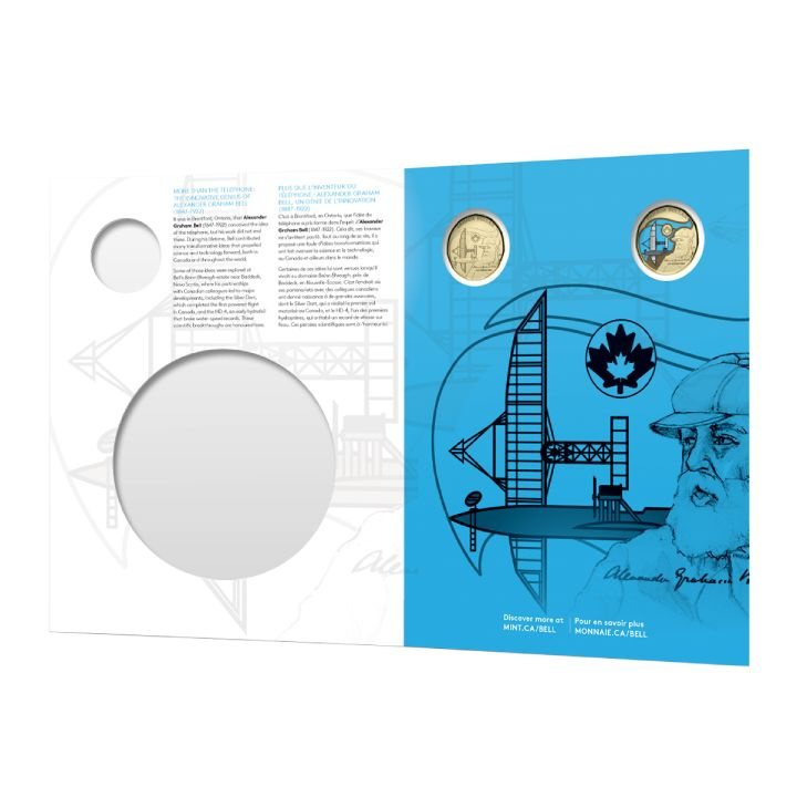 Zestaw Canada: 175. rocznica urodzin Alexandra Grahama Bella 7 monet 2022